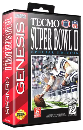 jeu Tecmo Super Bowl II - Special Edition